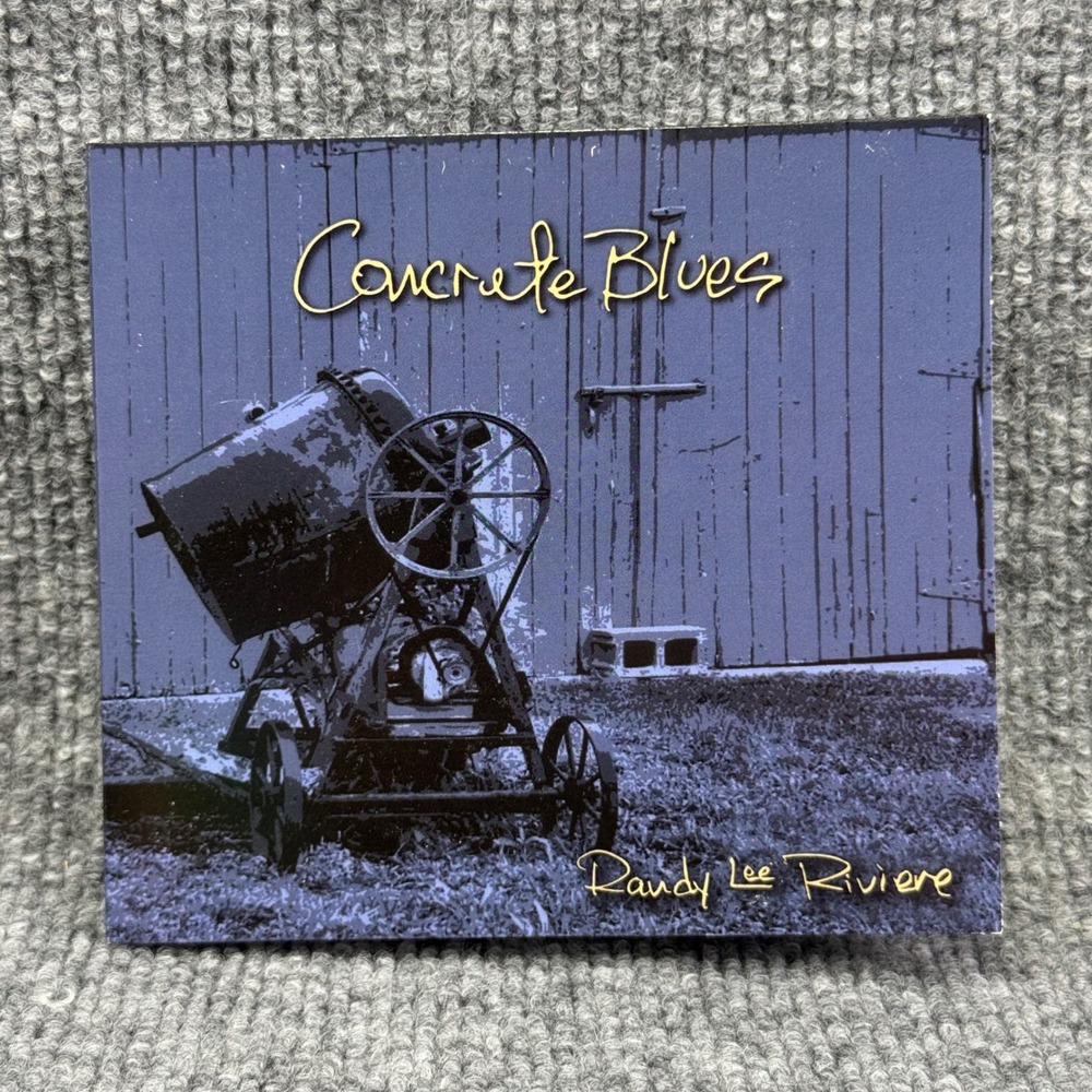 Randy Lee Riviere Concrete Blues CD 2024 Roots Rock Americana Nashville Sound